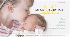 Desktop Screenshot of memoriesbyjmf.com